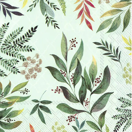 Serviett lunsj Vincento green IHR