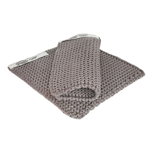 Grytelapper 2 stk varm grå beige Solwang Design