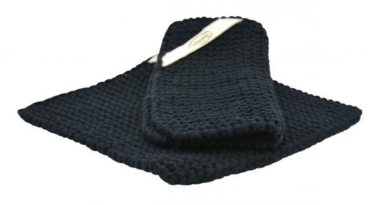 Grytelapper 2 stk sort Solwang Design