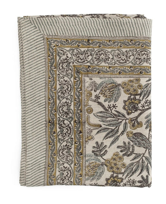 Duk lin Parrot - Blue - 150x350cm Chamois