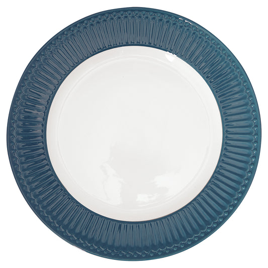 Tallerken Alice frokost ocean blue Greengate