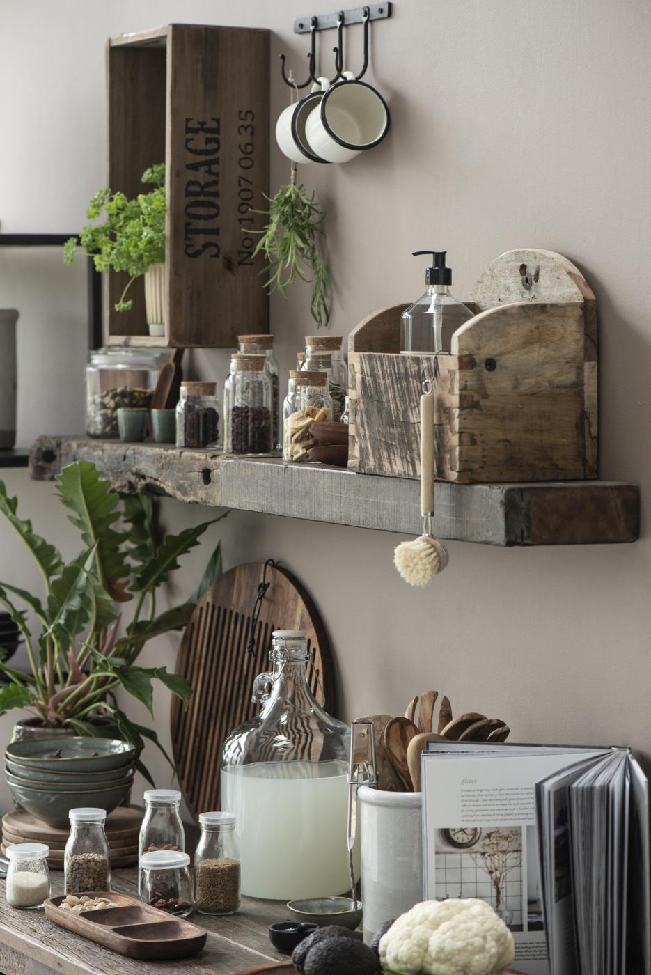 Glass med lokk høyde 15 cm Ib Laursen