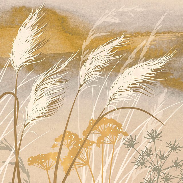 Serviett lunsj Waving grass Ambiente