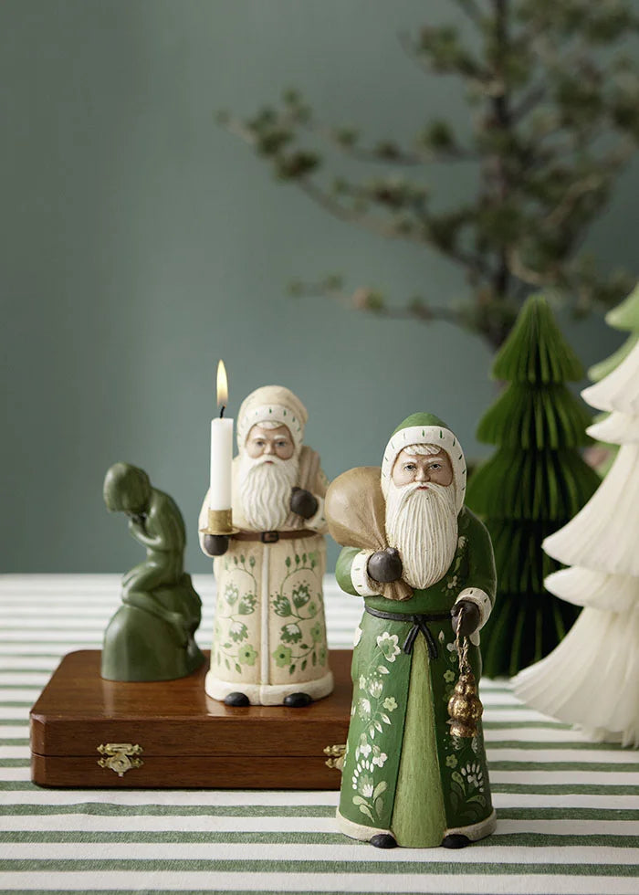 Jul Lysestake nisse 18 cm Marigold cream Bungalow