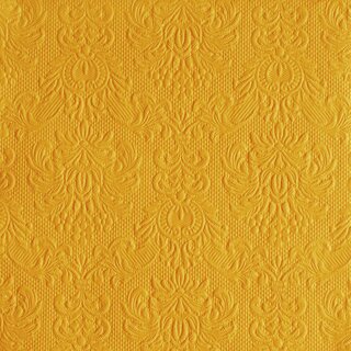 Serviett lunsj ensfarget elegance oker curry Ambiente