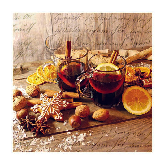 Serviett kaffe gløgg Glühwein Ambiente