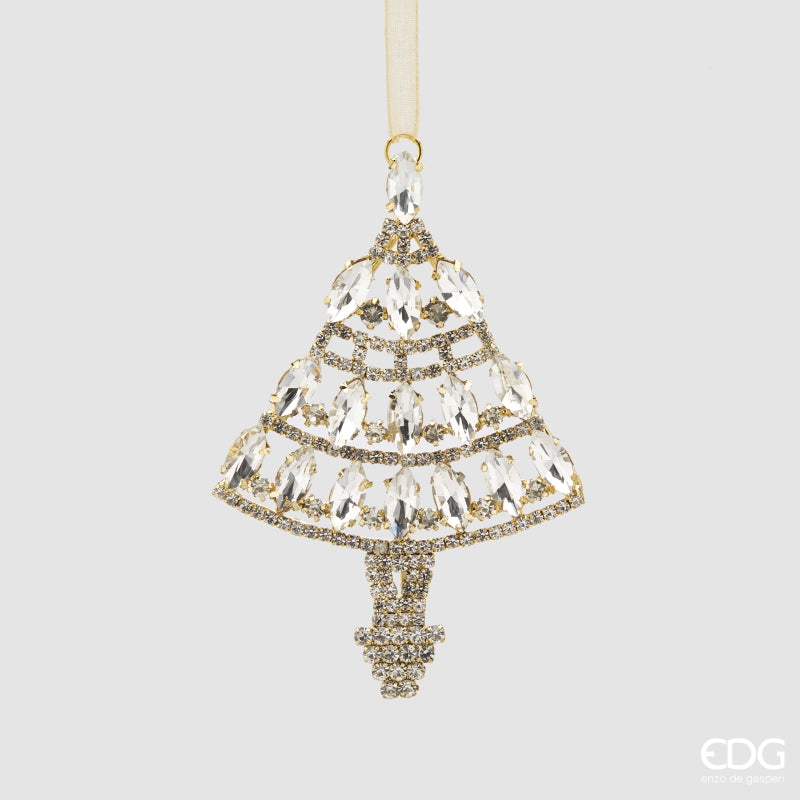 Juletre gull strass EDG Enzo de Gasperi