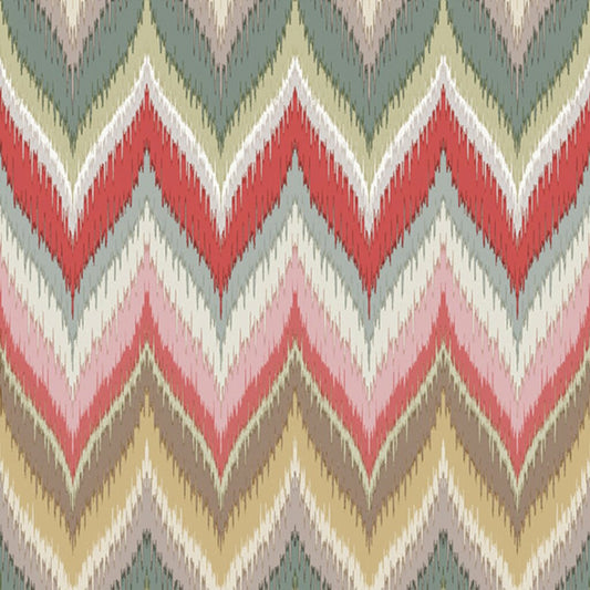 Serviett lunsj zigzag brown Ambiente