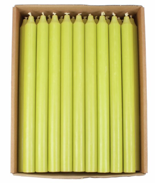 Tynne lys 28 cm grønne oliven Kiri