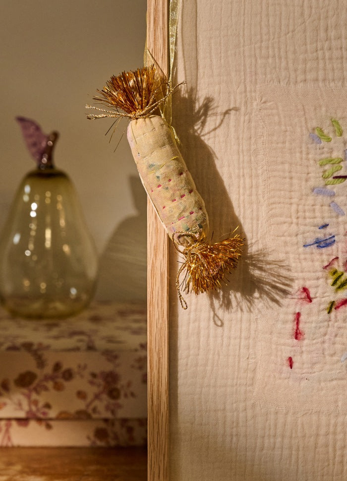 Toffee no 11 Vintage Kantha Wild Ivory