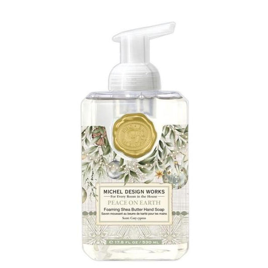 PEACE ON EARTH SKUMMENDE HÅNDSÅPE Michel Design Works
