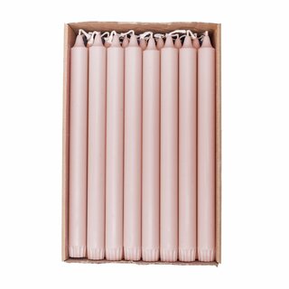 Kronelys 100% Stearin 2,2x28 Powder Pink Edelweiss