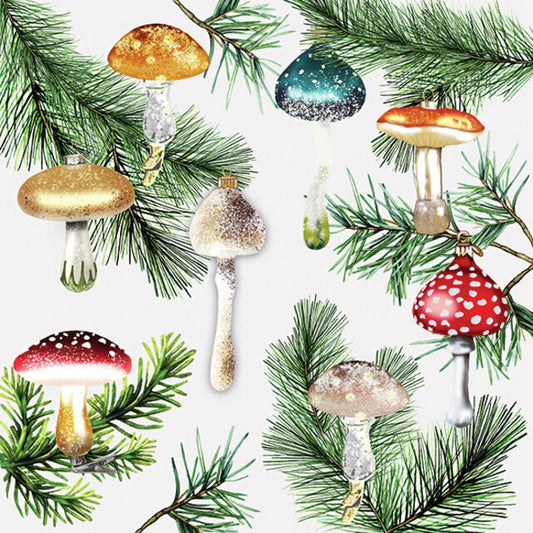 Serviett lunsj sopp Ambiente