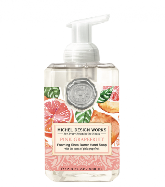 Pink Grapefruit SKUMMENDE HÅNDSÅPE Michel Design Works