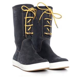 Boat boot HIGH CUT LACEUP NAVY