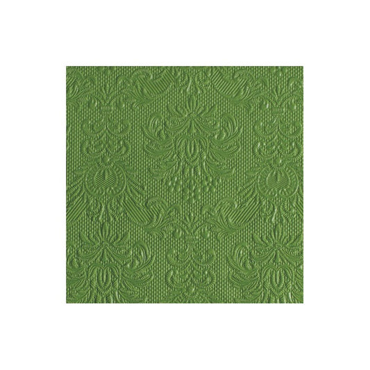 Serviett lunsj ensfarget ivy green julegrønn Elegance Ambiente