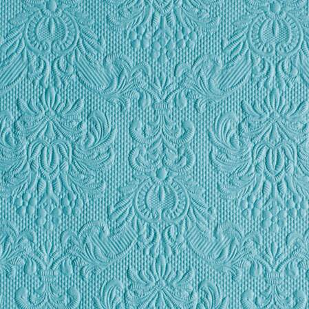 Serviett middag lys petrol Elegance Ambiente