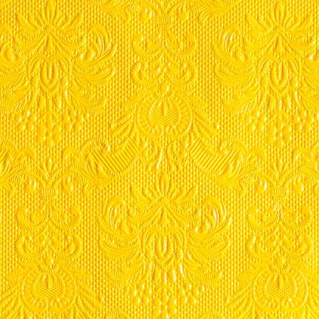 Serviett kaffe varm gul Elegance Ambiente