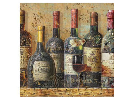 Serviett lunsj vin Best Wines Ambiente