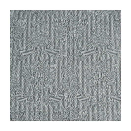 Serviett lunsj ensfarget grå Elegance Ambiente