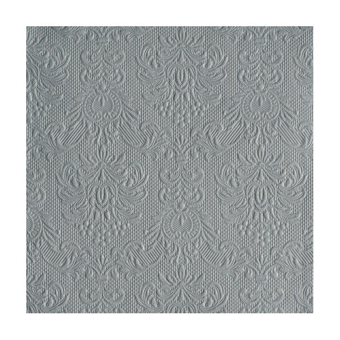 Serviett lunsj ensfarget grå Elegance Ambiente