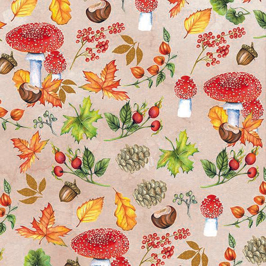 Serviett lunsj Autumn pattern Ambiente
