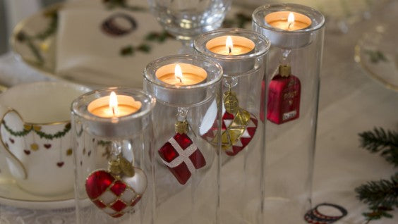 Glass lysestake liten fra Brink Nordic