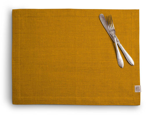Dekkebrikke Lin curry Lovely linen