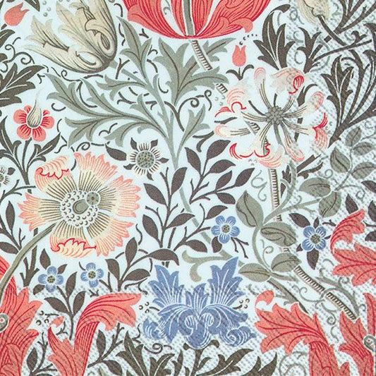 Serviett lunsj VA compton light blue IHR