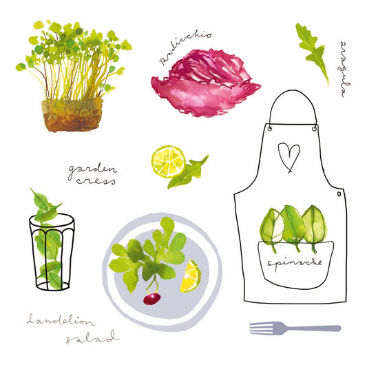 Serviett kaffe soft herbs IHR