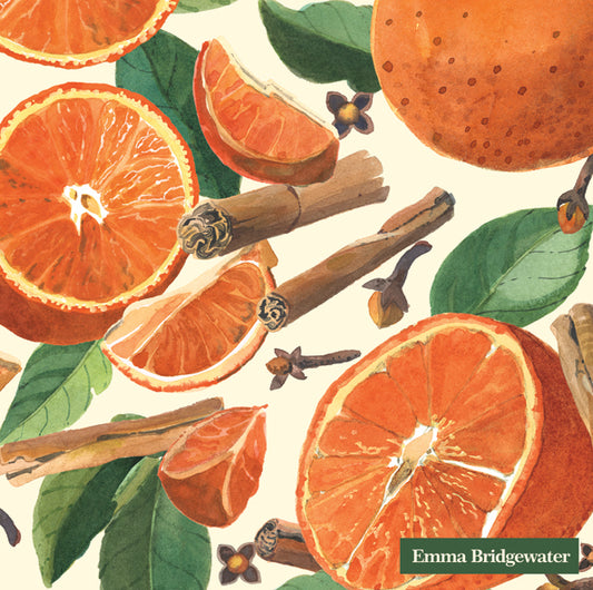 Serviett lunsj frukt appelsin og kanel IHR