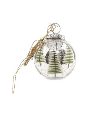 Julekule sølv 7 cm Walther & Co