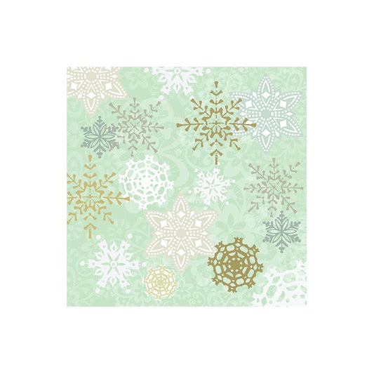 Serviett kaffe snøkrystaller Ambiente