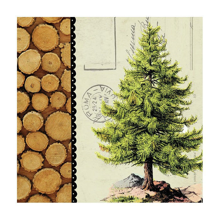Serviett lunsj Pine tree Ambiente