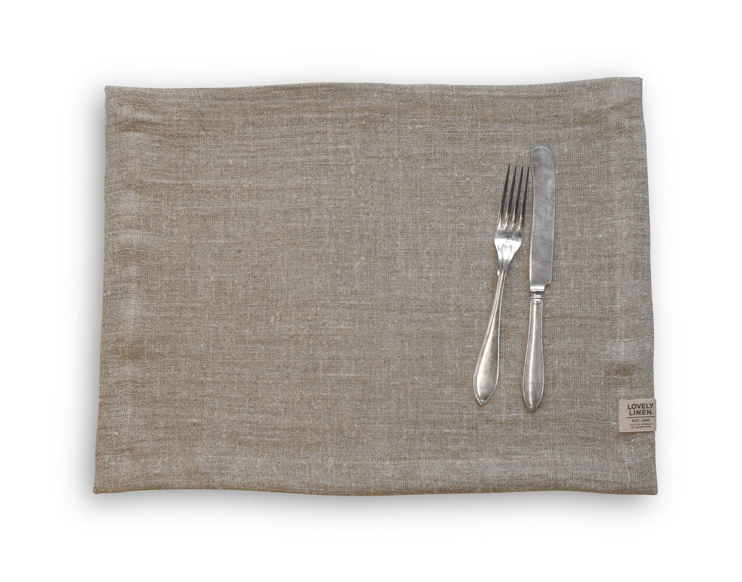 Dekkebrikke lin rustikk Lovely linen