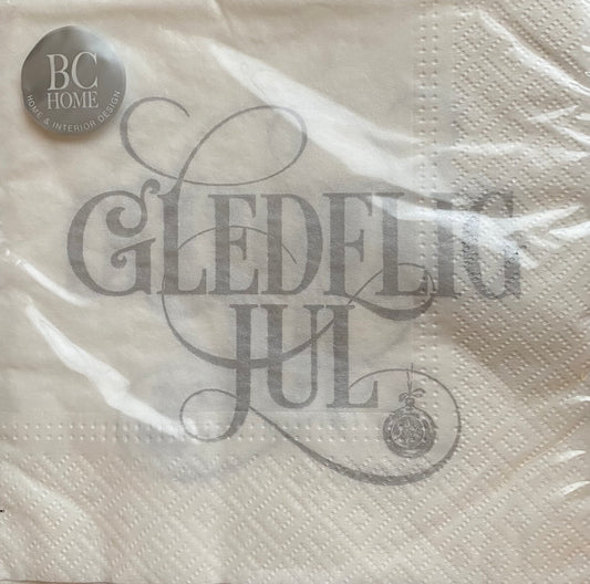 Serviett lunsj Gledelig Jul