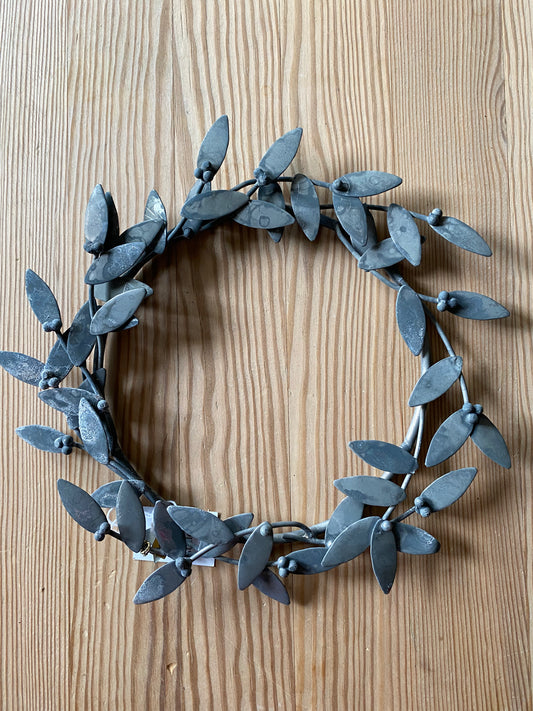 Misteltein krans metall sink farget  Ib Laursen