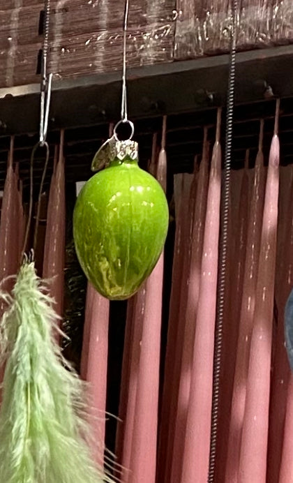 Egg 6 cm  lime grønt Brink Nordic