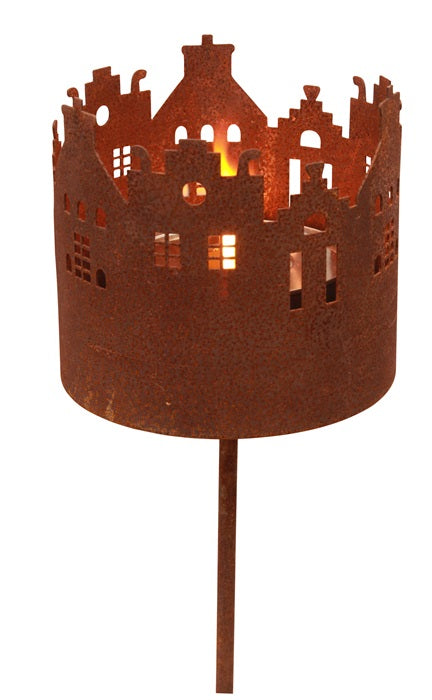 Fakkelholder rust ELDgarden kun i butikk ikke på nett