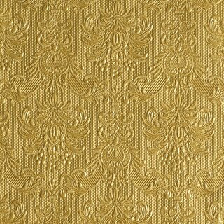 Serviett lunsj ensfarget gull Elegance Ambiente