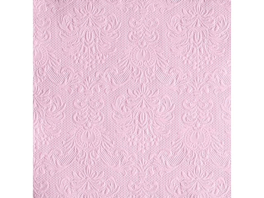 Serviett kaffe rosa Elegance Ambiente