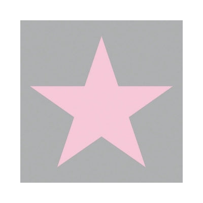 Serviett lunsj star grey pink Ambiente
