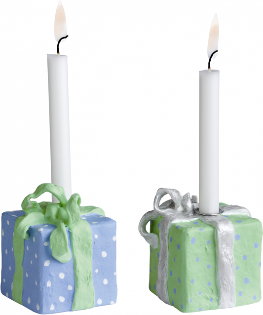 Lysestake blå og grønn Medusa Copenhagen