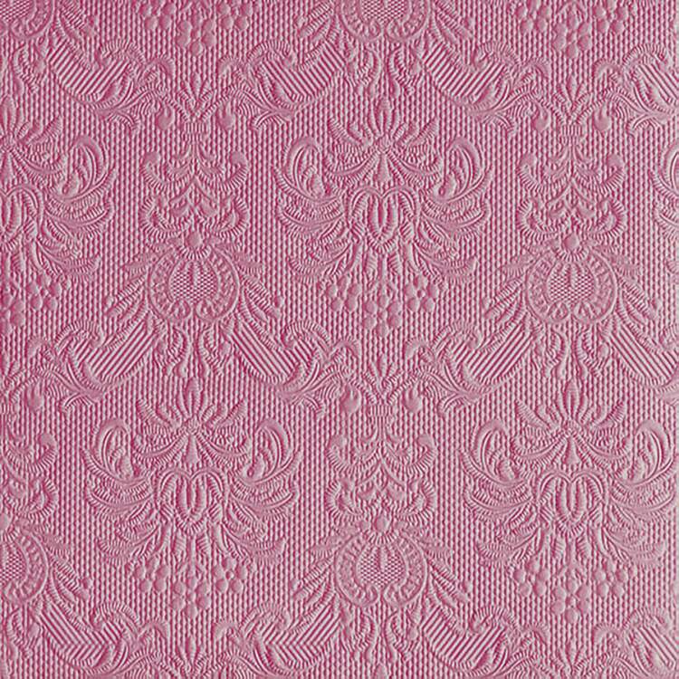 Serviett kaffe pale rose mørk gammelrosa Elegance Ambiente