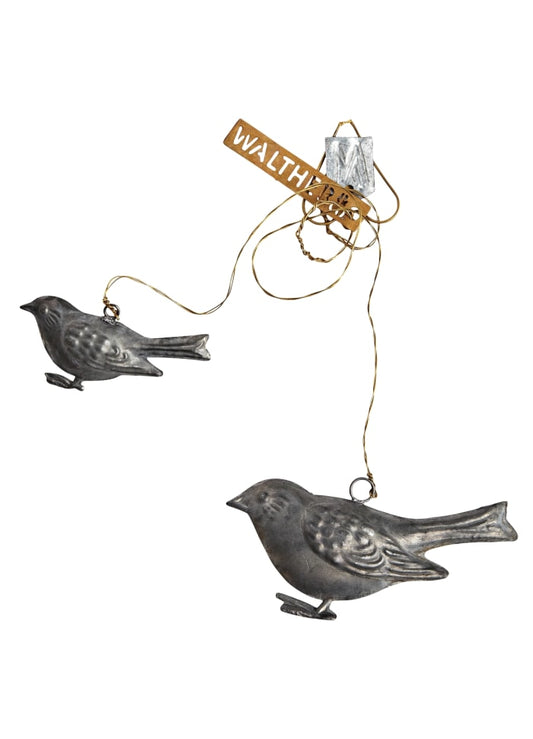 Fugler 6 og 9 cm sink Walther & Co