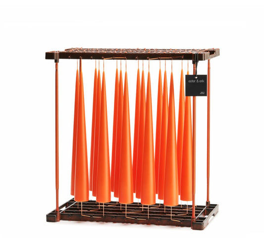 Kjelgelys 37 cm No. 16/2 - VIVID ORANGE Ester og Erik selges kun med henting