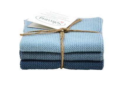 Kjøkkenhåndkle Boxwood Sky blue Bungalow
