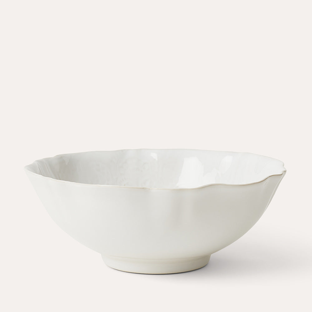 Bolle 26 cm hvit Sthål