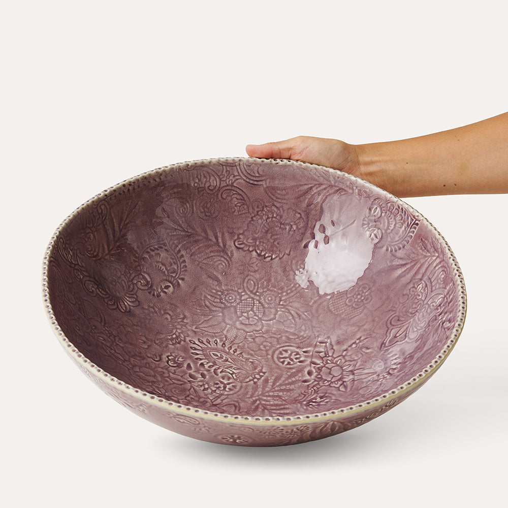 Bolle 35 cm stor lavendel lilla Sthål