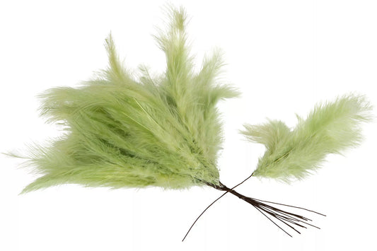 Fjær 12 stk lime Alot Design